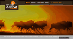Desktop Screenshot of lets-go-africa.com